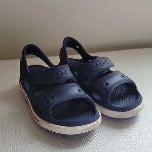 Kids Blue Croc Sandals